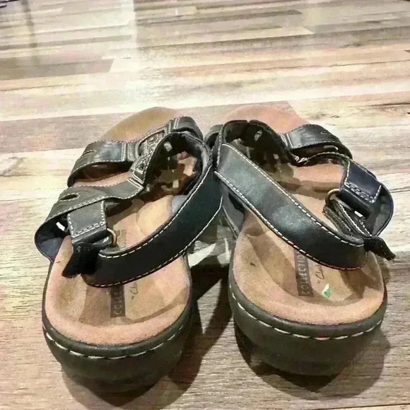 Size 8 1/2w collection by Clarks slingback Sandal - Picture 3 of 5